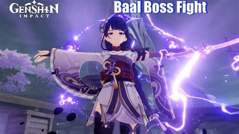 Genshin Impact Baal boss guide