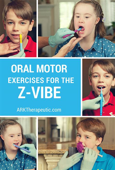 Oral Motor Exercises with the Z-Vibe - ARK Therapeutic