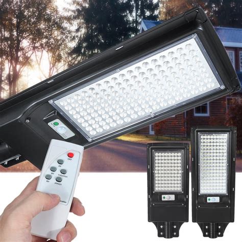 100W/200W Solar Street Light Solar Flood Light Outdoor Street Lamp Dusk ...