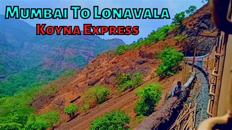 Mumbai To Lonavala Train | Koyna Express | Mumbai Vlog - YouTube