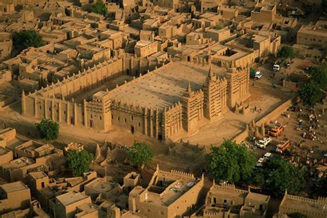 Great Mosque of Djenné, Mali | Africa travel, Unesco sites, Landlocked country