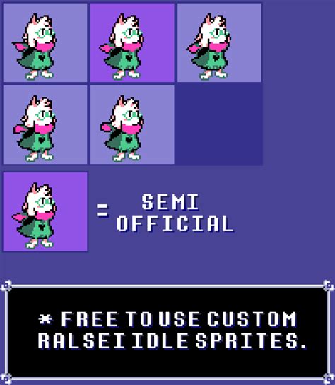 Editing Ralsei Sprites Chapter 2 - Free online pixel art drawing tool ...