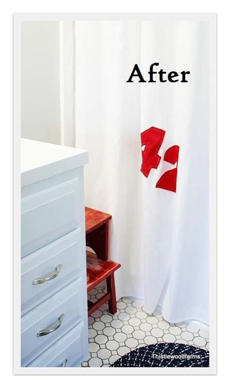 Sail Cloth Shower Curtains | Guest Post • Whipperberry