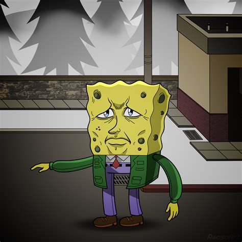 Sponge Bob x Silent Hill by RacsoArt on DeviantArt