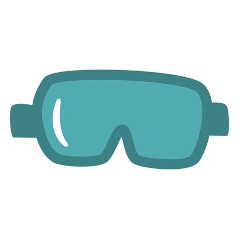 Science goggles flat - Transparent PNG & SVG vector file