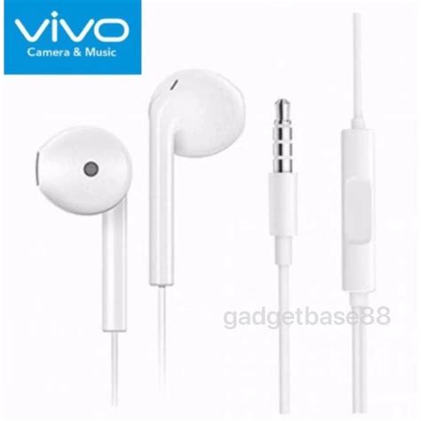 100%Original Vivo Earphone XE680 Stereo HIFI Handsfree Headset ...