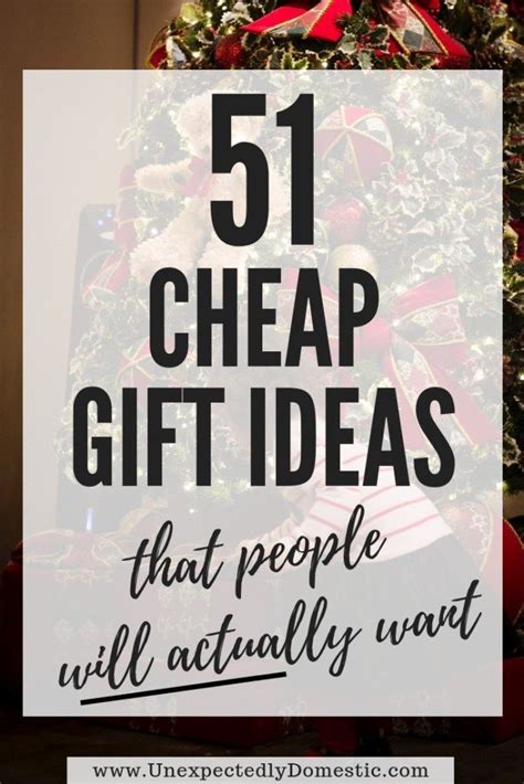 51 Cheap & Creative Gift Ideas Under $10 (that people actually want ...