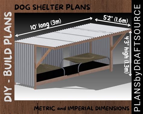 DOUBLE DOG KENNEL Diy Plans - Etsy