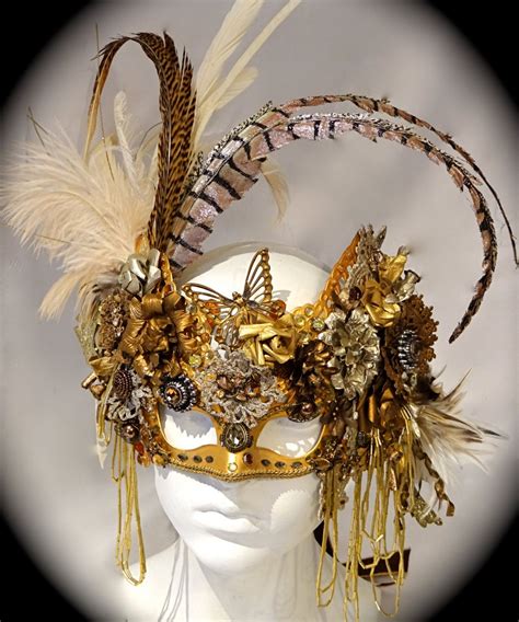 Golden Empress Venetian Masquerade Ball Mask Carnevale Masks | Etsy