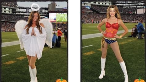 Patriots Cheerleaders Halloween Costume Photos Offered on ...