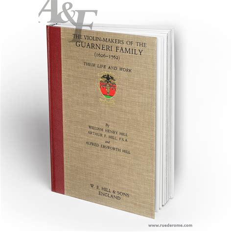 Accessories :: Publications :: Guarneri Family - Hill - 1980 Edition