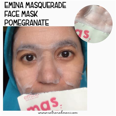 REVIEW EMINA MASQUERADE FACE MASK / Natrarahmani