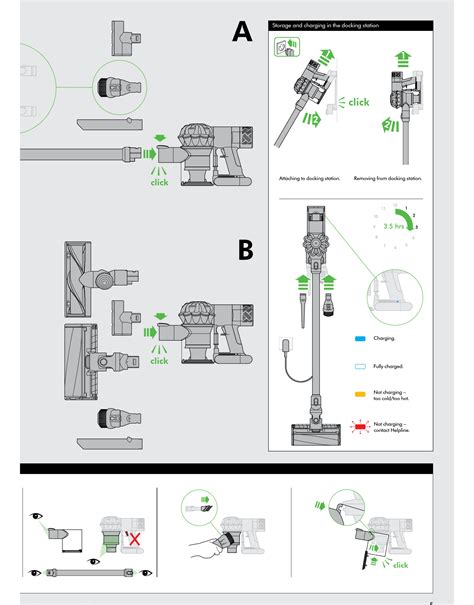 Dyson V6 Absolute Operating Instructions Manual 1003033