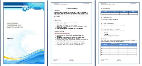 Report Template Microsoft Word (11) | TEMPLATES EXAMPLE | Word template ...