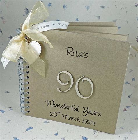 birthday album photo scrapbook by wooden keepsakes | notonthehighstreet.com Unique Personalized ...