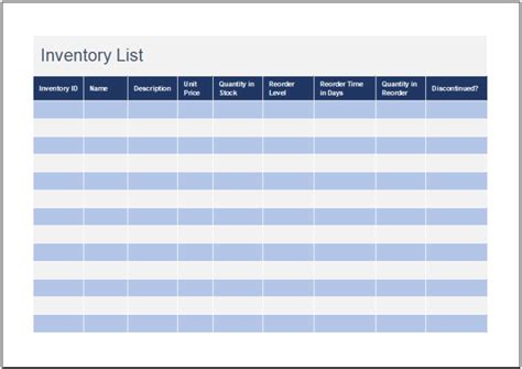 Parts Inventory Spreadsheet Template Excel Templates | Images and ...