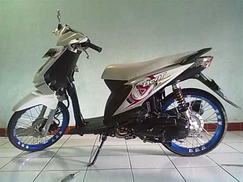 Modifiication Honda Matic Beat large and Slim Rims - Modifikasi motor