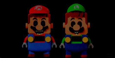 Horrifying Lego Mario and Luigi by Graham533 on DeviantArt