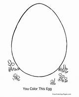 Egg Coloring Pages sketch template