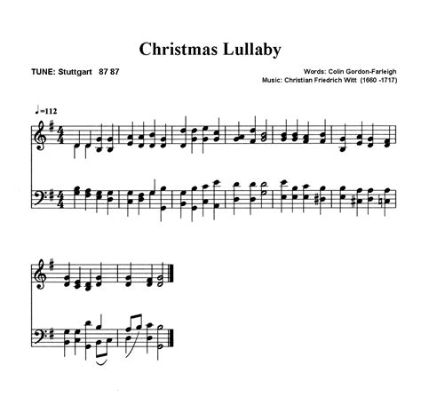 Share My Journey: A Hymn for Advent: 'Christmas Lullaby