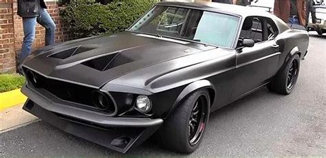 Matte Black 1969 Ford Mustang Boss 302 | Ford mustang boss, Mustang cars, Muscle cars