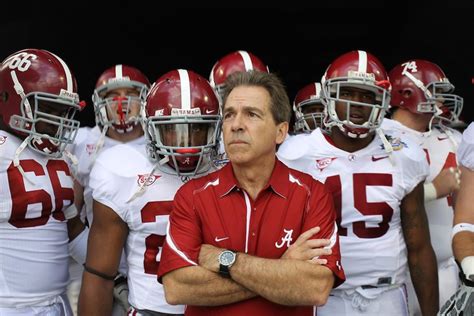 Nick Saban: "I don't think you have to get a trophy to be a winner." - Footballscoop