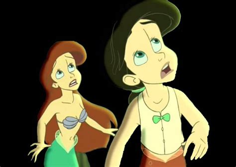 Ariel and melody shocked by supergreenboi on DeviantArt