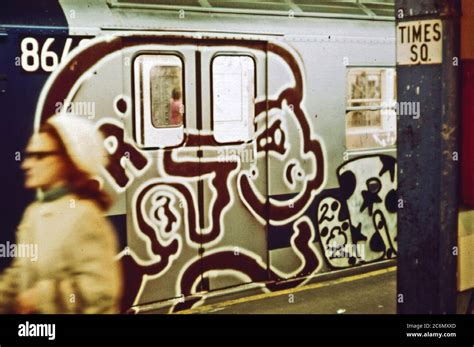 Graffiti new york 1970's hi-res stock photography and images - Alamy