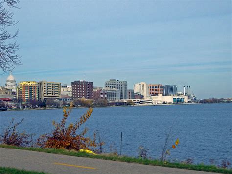 Lake Monona and Downtown | A view of Lake Monona and downtow… | Flickr