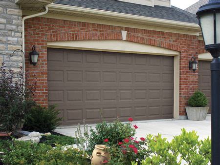 Clopay colour: bronze | Garage door colors, Brick house exterior colors, Brick house colors