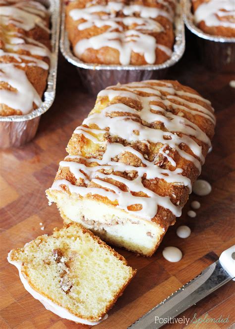 Honey Bun Mini Quick Bread Loaf Recipe