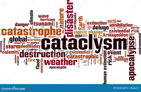 Cataclysm word cloud stock vector. Illustration of apocalypse - 161814675