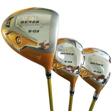 2020 New HONMA Golf Clubs S 03 Golf Wood 135 4Star Wood Set Driver Clubs Golf Graphite Shaft R ...