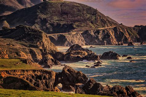 Bixby Bridge Big Sur Route 1 California - Sunset GRK5365_03062023 ...