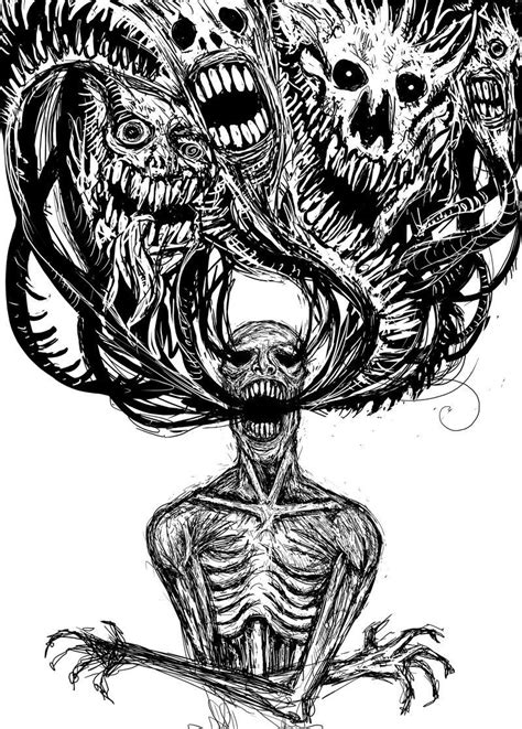 ZALGO by Abelardo on DeviantArt | Horror art, Dark drawings, Art drawings