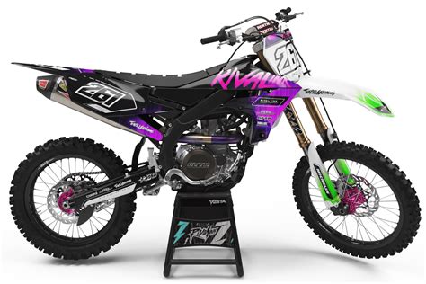 Yamaha YZ YZF Thrust (purple) MotoProWorks Decals And Bike Graphic Kit ...