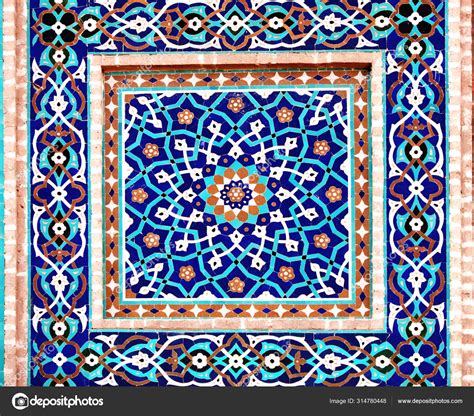 Detail of traditional persian mosaic wall, Iran Stock Photo by ©frenta ...