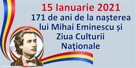 Felicitari de Ziua Culturii Naţionale: 15 Ianuarie - mesajeurarifelicitari.com