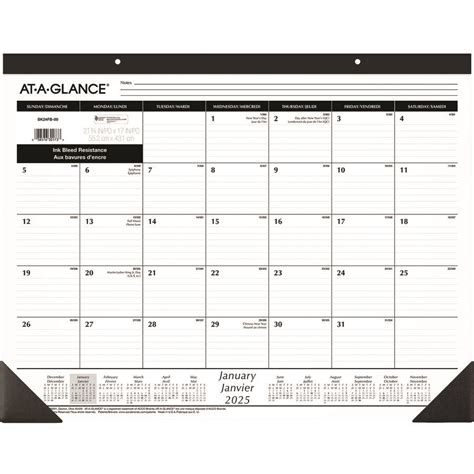 Monthly Desk Pad Calendar (2023)