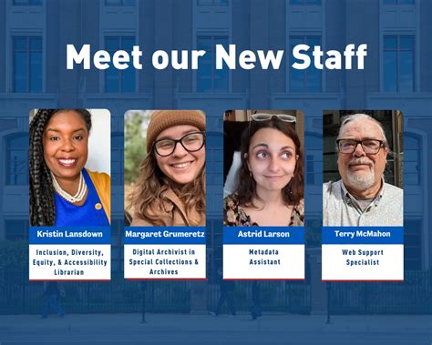 Get to Know New Library Staff - The Full Text