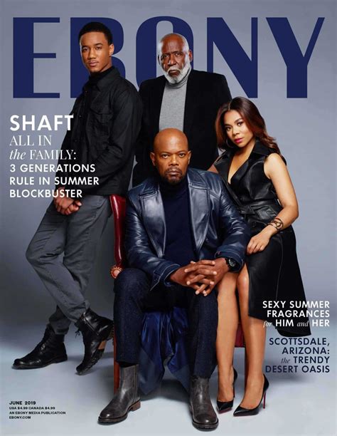 Samuel L. Jackson and the Cast of 'Shaft' Are EBONY June 2019 Cover ...