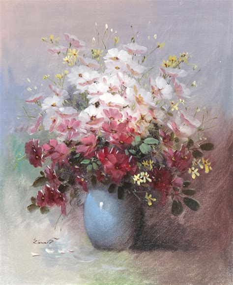 Lot - Warner Edwards, Floral Still Life 5, Oil Painting