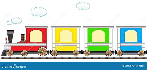 Train Cartoon Vector | CartoonDealer.com #11129089