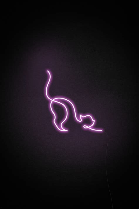 Mellow Cat Neon Sign | Echo Neon #1 LED Neon Sign Brand