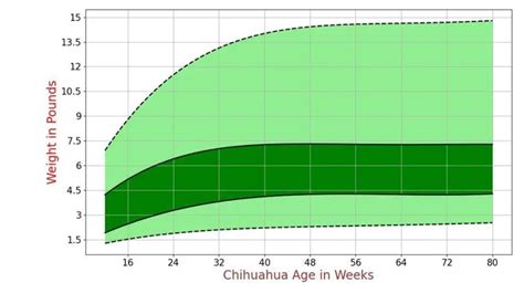 Chihuahua Growth Chart. Chihuahua Weight Calculator.