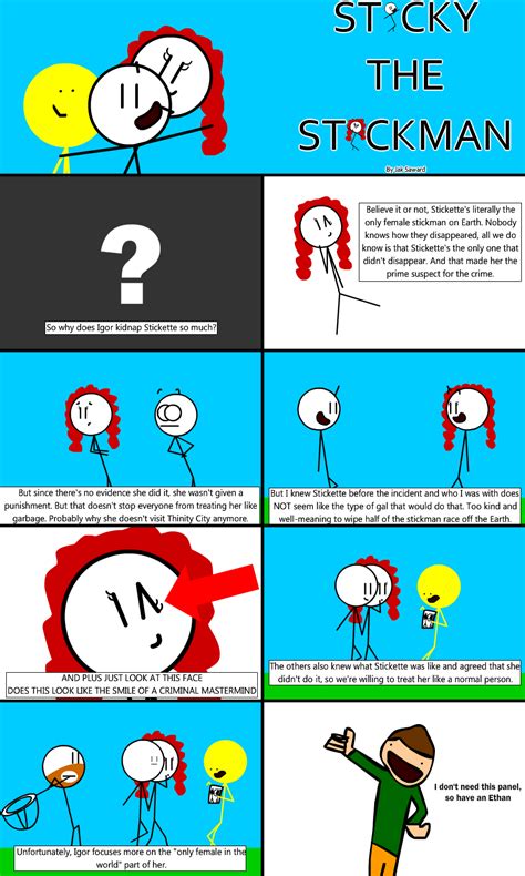 Sticky the Stickman - Comic 5 by Sonicyay2 on Newgrounds