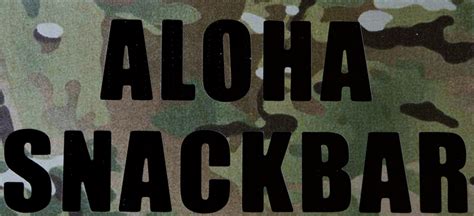 Aloha Snackbar