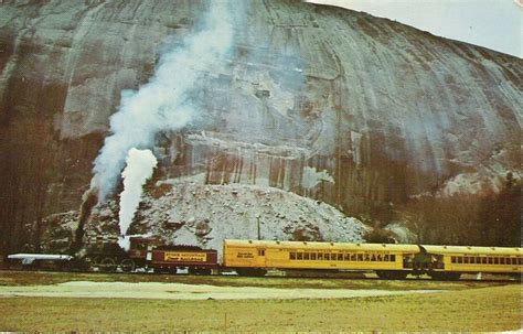 Stone Mountain Scenic Railroad long ago at Stone Mountain Park, Stone ...