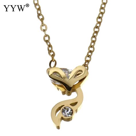 Stainless Steel jewelry kay Necklaces jewelers Necklace women men chain neck -in Pendant ...