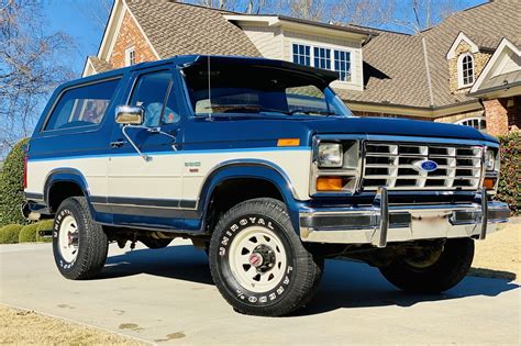 No Reserve: 11k-Mile 1986 Ford Bronco XLT 4x4 for sale on BaT Auctions ...